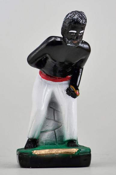 Imagem Preto Velho Pai José de Aruanda Escultura em Gesso