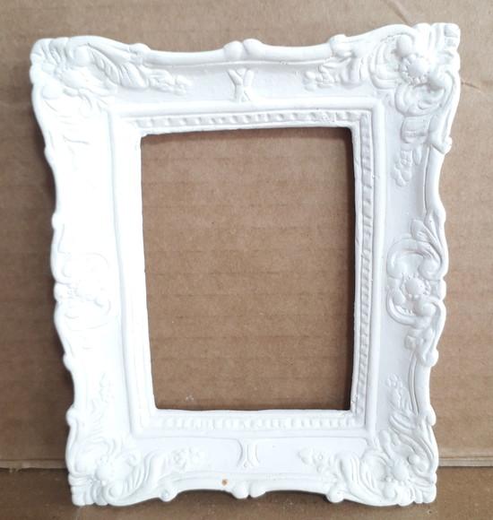 Imagem Quadro de Parede Retangular Emgesso Cru para Pintar