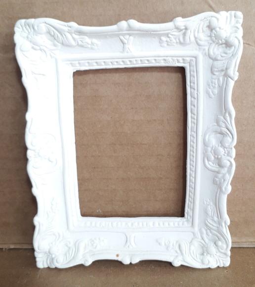 Imagem Quadro de Parede Retangular Emgesso Cru para Pintar