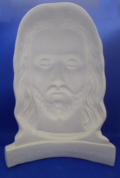 Imagem Rosto de Jesus Escultura Meu Olhar Te Acompanha Busto