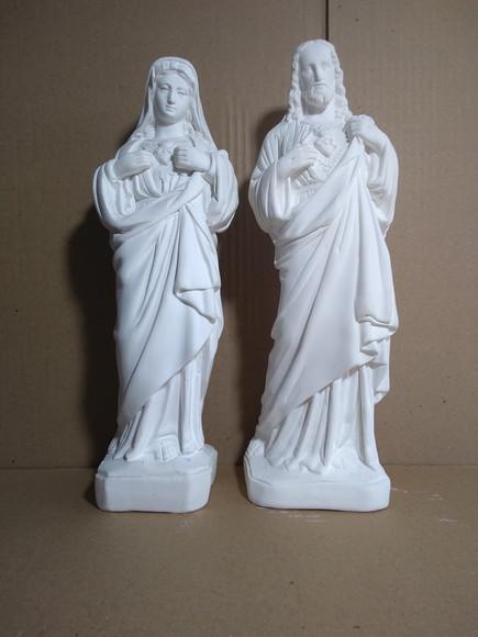 Imagem Sagrado Coração de Maria e Sagrado Coração de Jesus