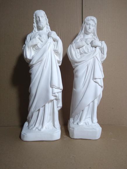 Imagem Sagrado Coração de Maria e Sagrado Coração de Jesus