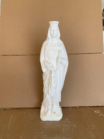 Imagem Santa Isabel para Pintar em Gesso Cru
