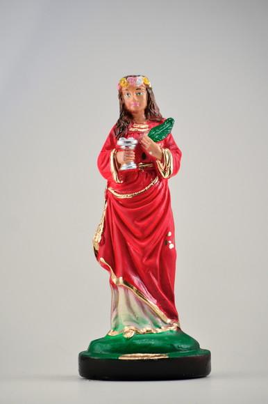 Imagem Santa Luzia Escultura 100% em Gesso Escultura