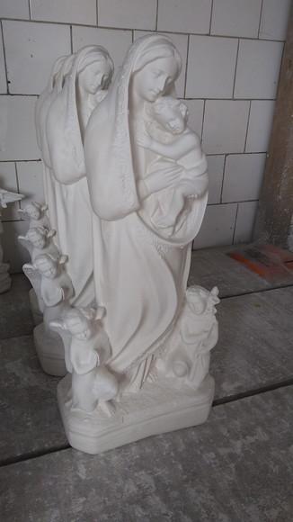 Imagem Santa Maria de Belém Escultura Maria de Belem Grande