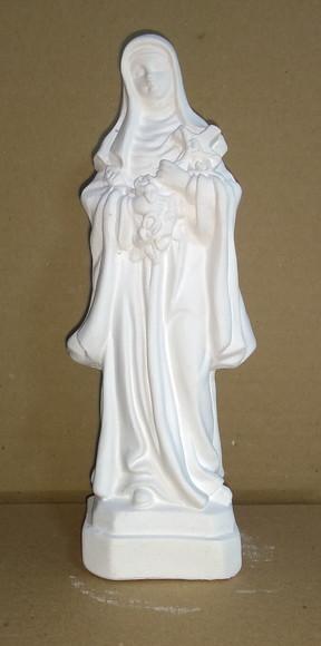 Imagem Santa Teresinha Escultura Santa Terezinha com 20cm