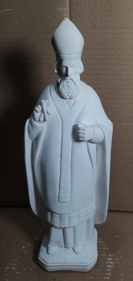 Imagem São Brás Escultura em Gesso Cru para Pintar