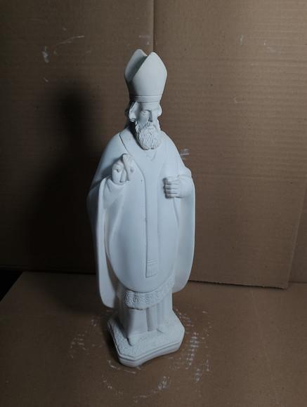 Imagem São Brás Escultura em Gesso Cru para Pintar