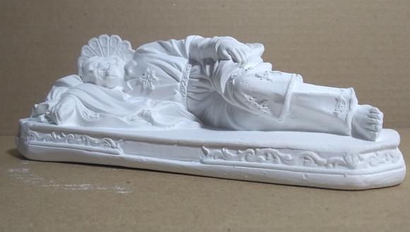 Imagem são José dormindo escultura são Jose deitado