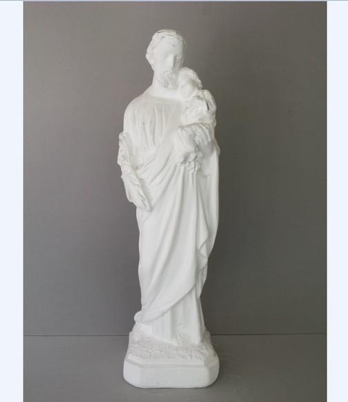 Imagem São José em Gesso Cru para Pintar