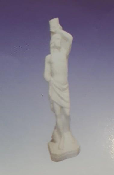 Imagem São Sebastião em Gesso Cru para Pintar Como Desejar