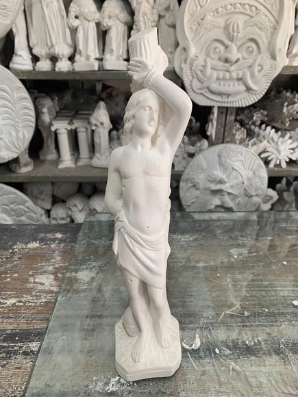 Imagem São Sebastião em Gesso Cru para Pintar Como Desejar