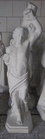 Imagem São Sebastião Escultura São Sebastião Grande 65cm