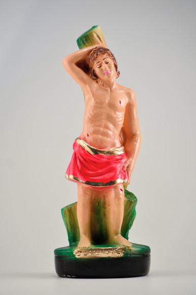 Imagem São Sebastião Escultura 100% em Geso Natural