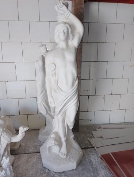 Imagem São Sebastião Escultura São Sebastião Grande 85cm