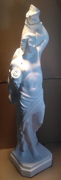 Imagem São Sebastião Escultura São Sebastião Grande 65cm