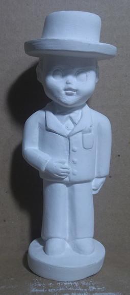 Imagem Zé Pelintra Baby Escultura para Pintar em Gesso Cru