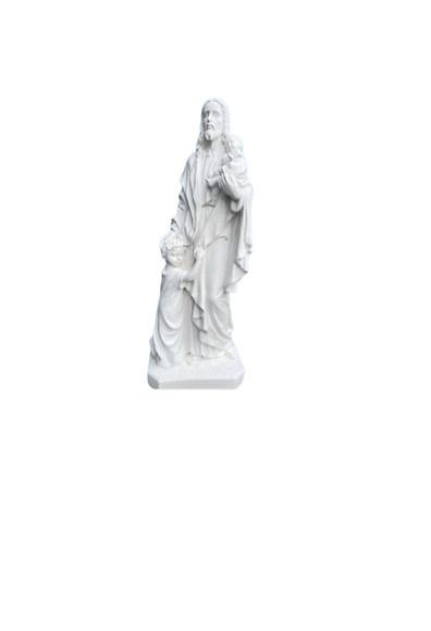 Jesus com Crianças Imagem Jesus Barroco com Criança Grande