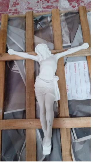 Jesus Cristo Crucificado sem a Cruz Corpo de Jesus Cristo