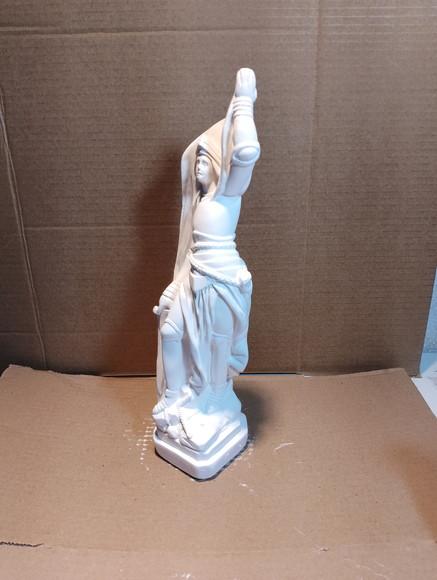 Joana D'arc Imagem Joana Darc Escultura Jeanne D'arc 30cm