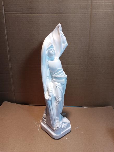 Joana D'arc Imagem Joana Darc Escultura Jeanne D'arc 30cm