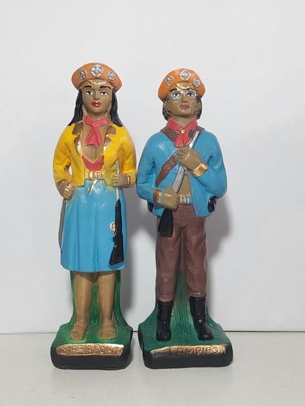 Lampião e Maria Bonita Imagem Casal Baiano Cangaceiros
