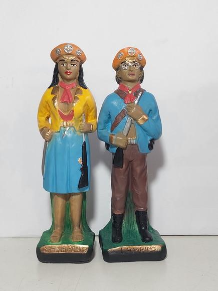 Lampião e Maria Bonita Imagem Casal Baiano Cangaceiros