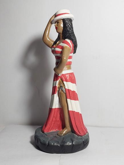 Malandra Imagem Pomba Gira Maria Malandra c/ a Mão no Chapéu
