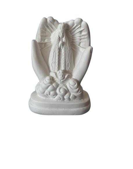 Mão Segurando Nossa Senhora Aparecida Imagem de N.s