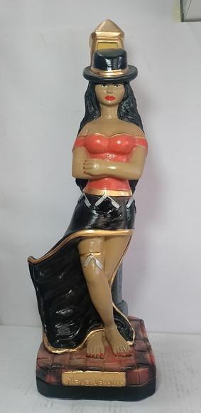 Maria Navalha no Poste Imagem Pomba Gira Dona Navalha Grande
