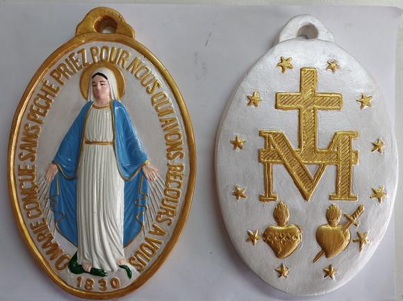 Medalha Milagrosa da Virgem das Graças Imagem Sra das Graças