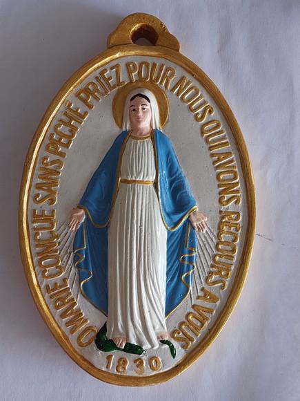 Medalha Milagrosa da Virgem das Graças Imagem Sra das Graças