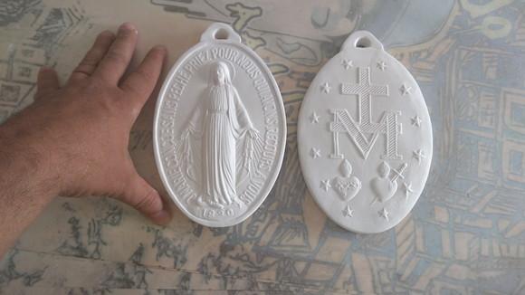Medalha Milagrosa da Virgem das Graças Imagem Sra das Graças