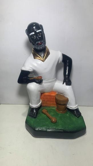 Mestre do Pilão Deitado Imagem Preto Velho do Pilão sem Nome