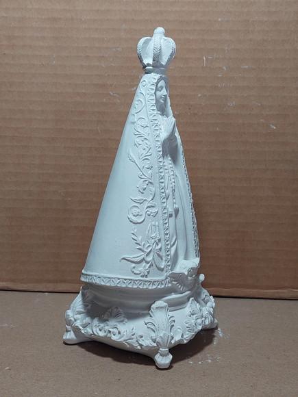 Nossa Senhora Aparecida Imagem N Sra Aparecida Gesso Cru