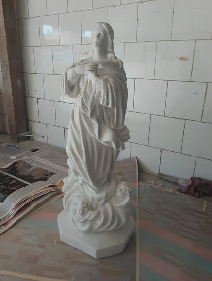 Nossa Senhora da Conceição Imagem N Sra. Conceição Gesso 60c