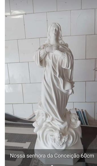 Nossa Senhora da Conceição Imagem N Sra. Conceição Gesso 60c
