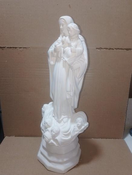 Nossa Senhora da Felicidade Imagem N Sra da Felicidade Gesso