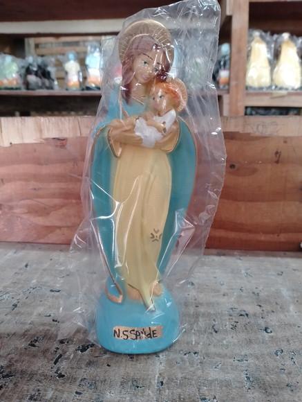 Nossa Senhora da Saúde Imagem Santa N Sra da Saude Escultura