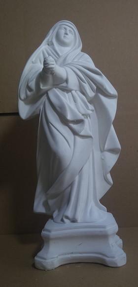 Nossa Senhora das Dores Imagem Santa N Sra Dores Gesso Cru