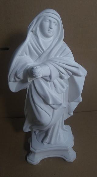 Nossa Senhora das Dores Imagem Santa N Sra Dores Gesso Cru
