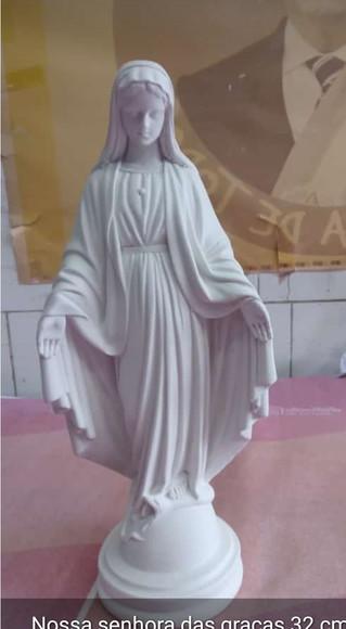 Nossa Senhora das Graças Imagem N Sra da Graça 30cm 2 Opção