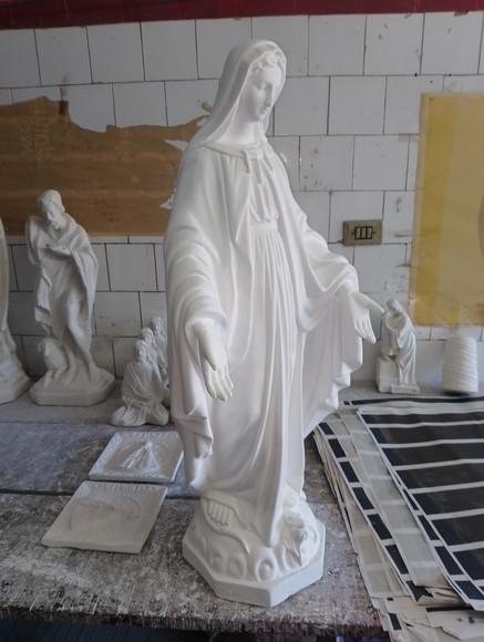 Nossa Senhora das Graças Imagem N Sra Graça Escultura C/80cm