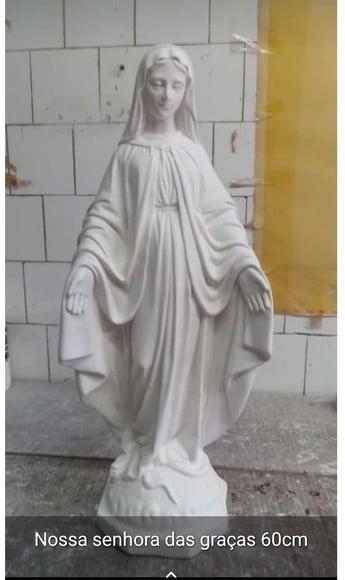 Nossa Senhora das Graças Imagem N Sra Graça Grande 60cm