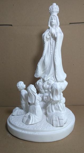 Nossa Senhora de Fátima com Pastores Imagem N Sra Fátima