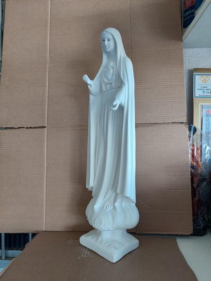 Nossa Senhora de Fátima Imagem N Sra Fatima c/ Olho de Vidro