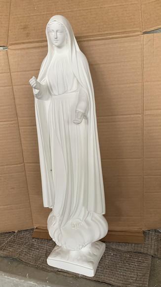 Nossa Senhora de Fátima Imagem N Sra Fatima Gesso
