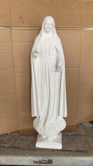 Nossa Senhora de Fátima Imagem N Sra Fatima Gesso