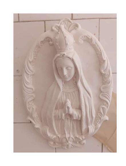 Nossa Senhora de Fatima Imagem N Sra Fátima Placa de Parede