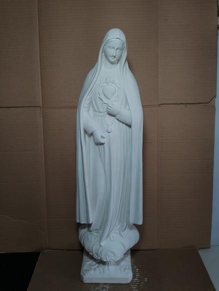 Nossa Senhora de Fátima Imagem Sagrado Coração de Fátima 54c